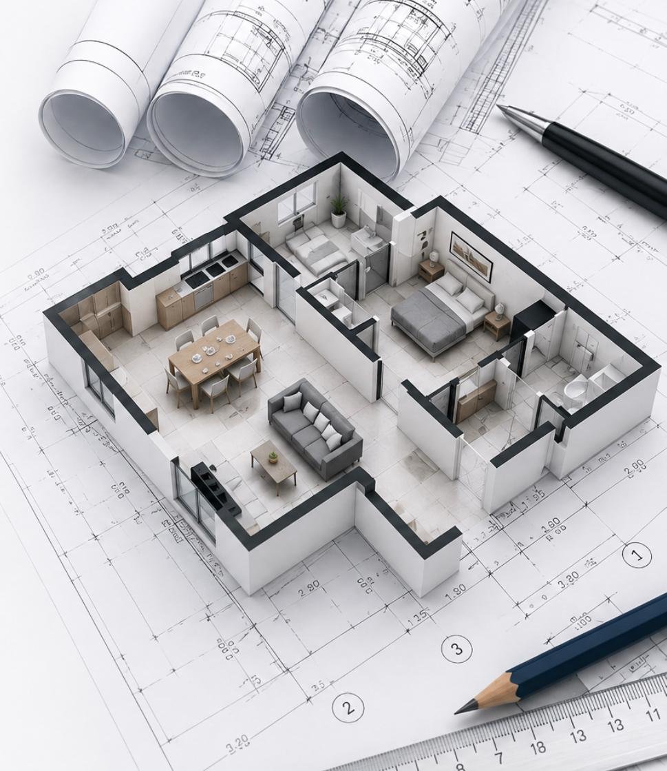 Diseño de Planos y Trámites de Permisos de Construcción