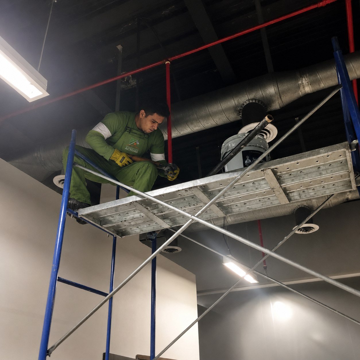 Instalación de Rociadores del Sistema Húmedo Contra Incendios foto 4